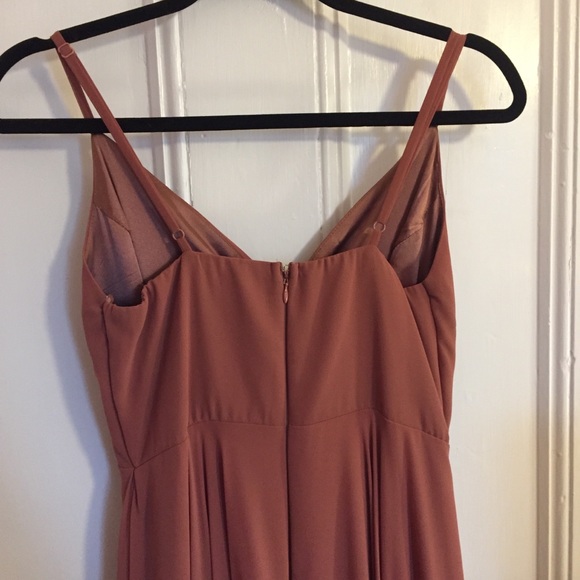 Lulu’s All About Love Rusty Rose Maxi Dress - Picture 8 of 16